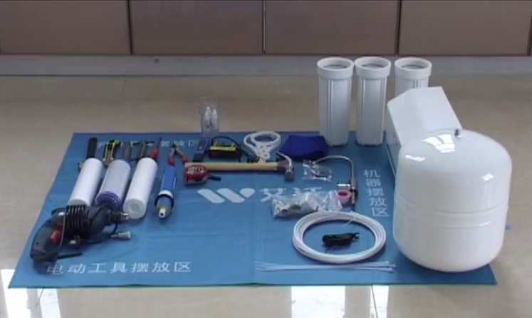 艾沃净水器产品安装演示视频